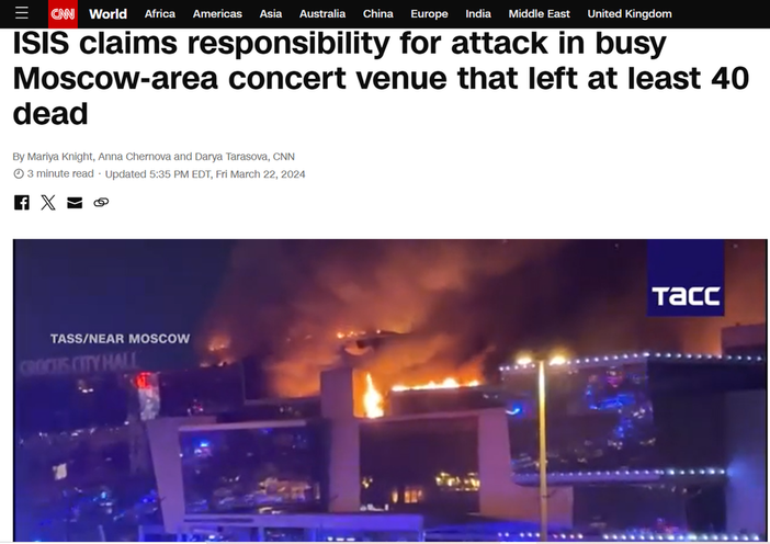 L'articolo della Cnn L'articolo della Cnn