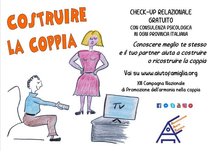 Parte la XIII campagna nazionale di promozione dell’armonia relazionale. Tema del 2020: “Costruire la coppia”