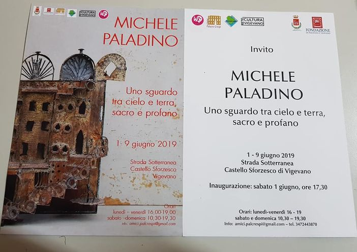 Vigevano riscopre Michele Paladino Vigevano riscopre Michele Paladino