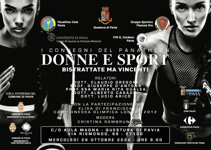 “Donne e sport bistrattate ma vincenti” “Donne e sport bistrattate ma vincenti”