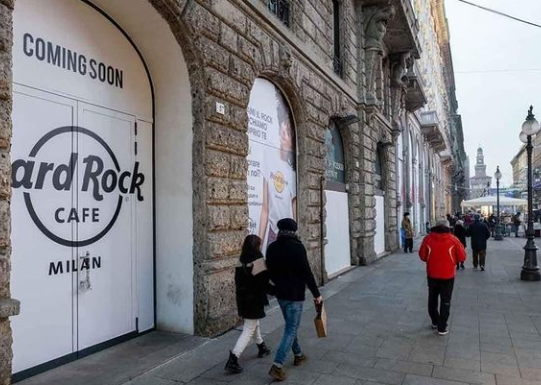A Milano sta per arrivare un locale della catena Hard Rock Cafè