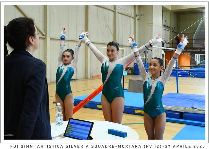 Ginnastica, buoni piazzamenti per le giovani atlete della Costanza Massucchi Mortara nel campionato a squadre silver
