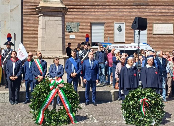 Pavia, celebrato l'81° Anniversario della Liberazione. Le immagini