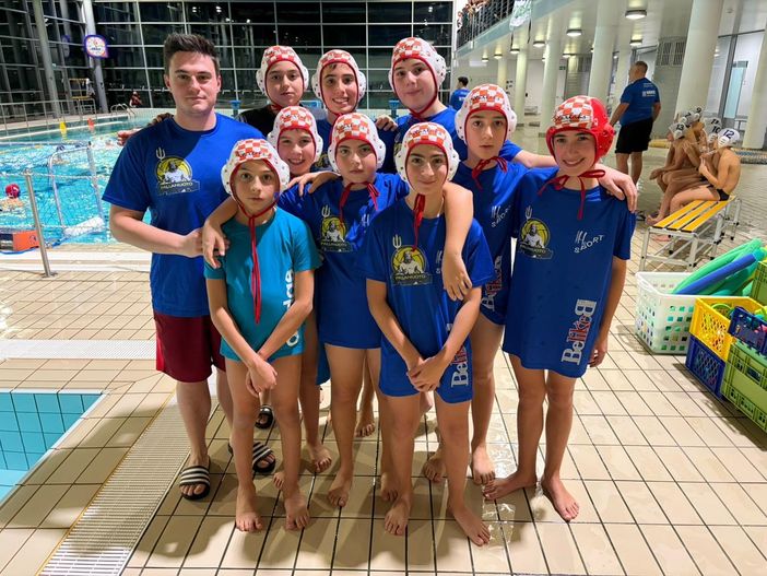 Pallanuoto, vittoria convincente per la squadra under 13 dell'H2Sport Vigevano