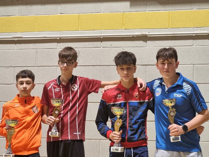 Tennistavolo: torneo regionale giovanile, nell’under 15 arriva fino in fondo Christian Sassi. Secondo dietro a Graur