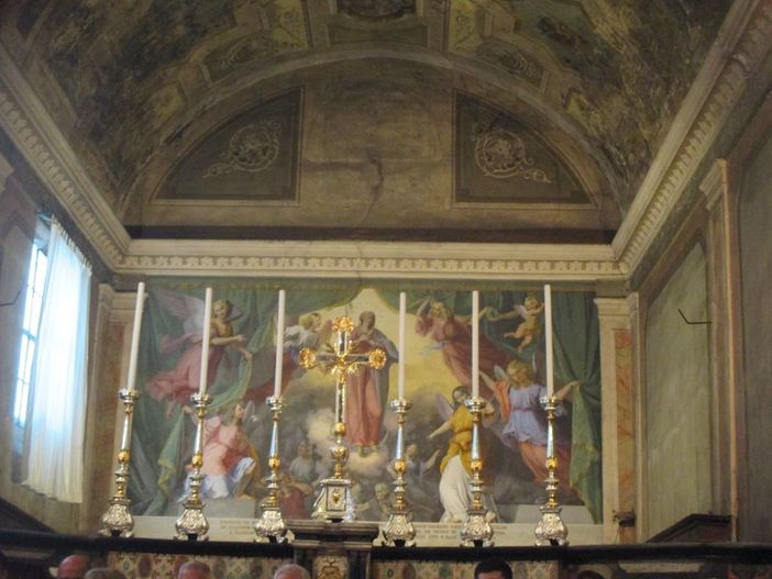 Mede: torna a nuova vita una cappella della chiesa degli Angeli