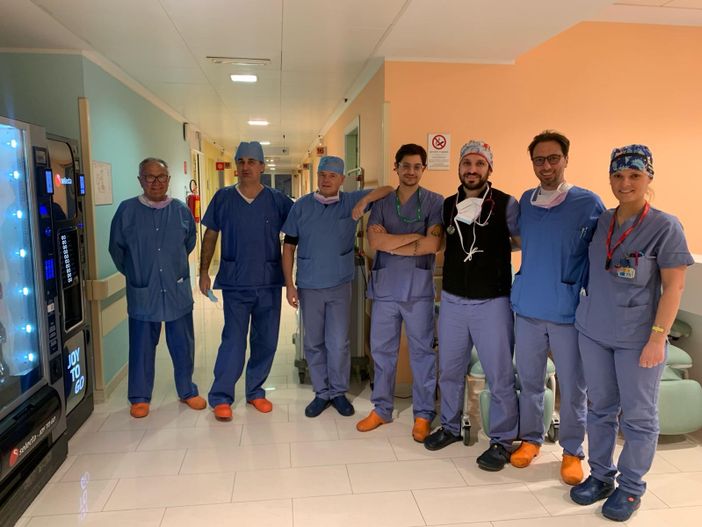 Intervento all’avanguardia all’Istituto di Cura Città di Pavia: trattato per via percutanea un enorme aneurisma soprarenale