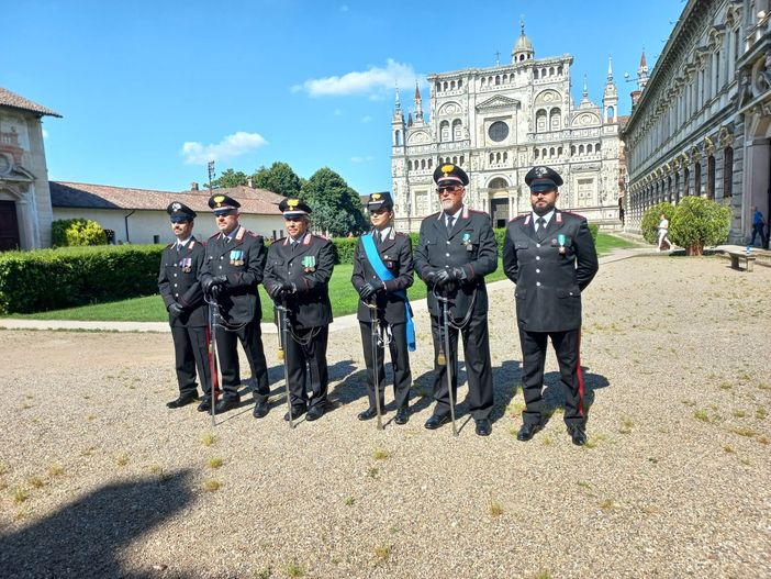 Pavia: celebrato il 210° anno di fondazione dell'Arma dei Carabinieri. Le immagini Pavia: celebrato il 210° anno di fondazione dell'Arma dei Carabinieri. Le immagini