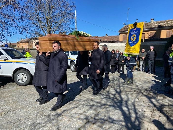 Gambarana, l'ultimo commosso saluto a Daniele Gozzo