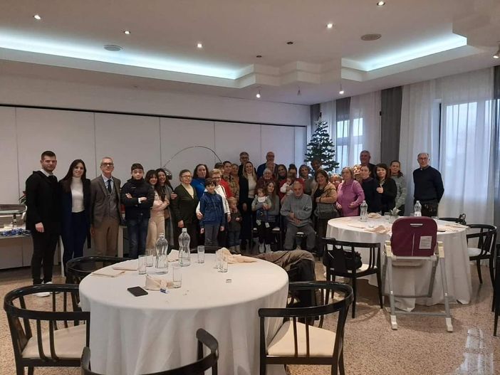 Magenta, all’Hotel Diamante grande festa per il pranzo solidale organizzato da Massimo Macchi
