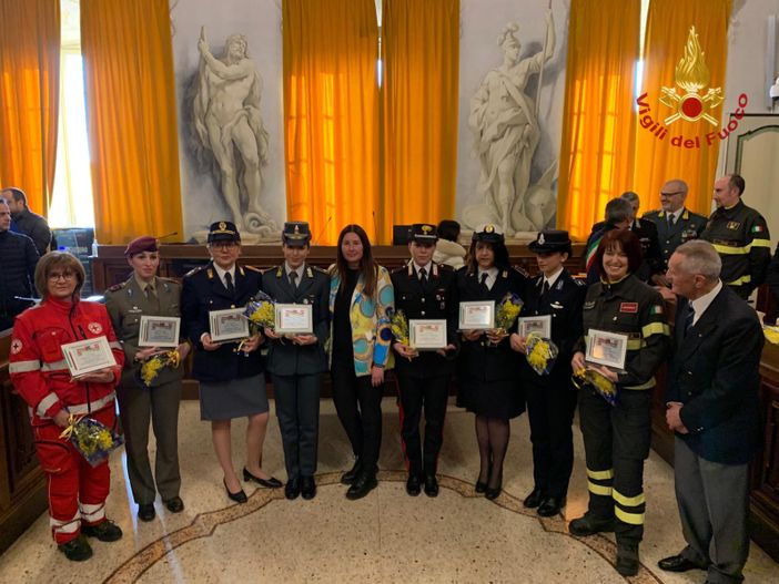 Pavia: celebrata la giornata delle Donne in Divisa