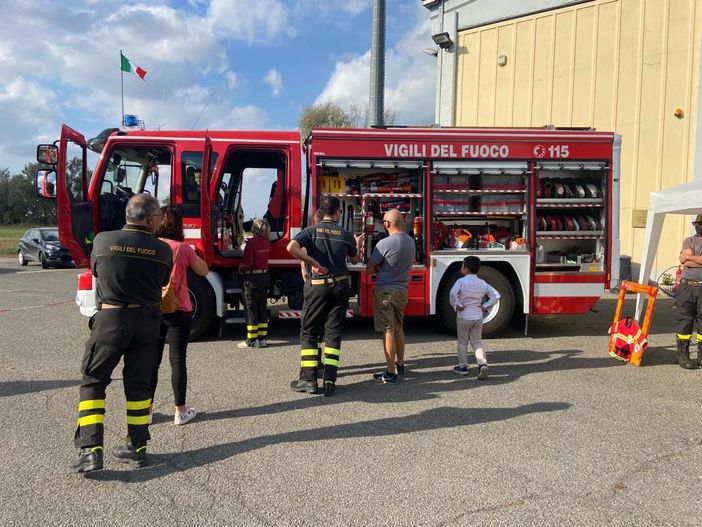 Mede: grande successo per l'open day del distaccamento volontari Vigili del fuoco. Le immagini