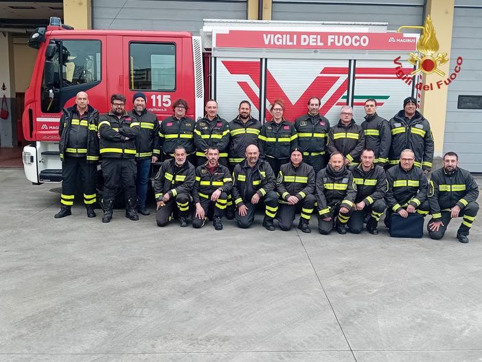 Vigili del fuoco volontari, formati 18 nuovi capi squadra