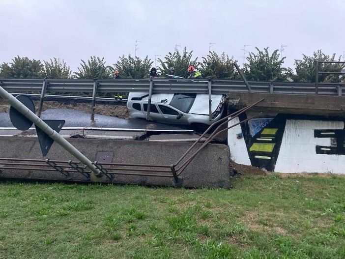 Novara: posto sotto sequestro il cavalcavia 25 aprile