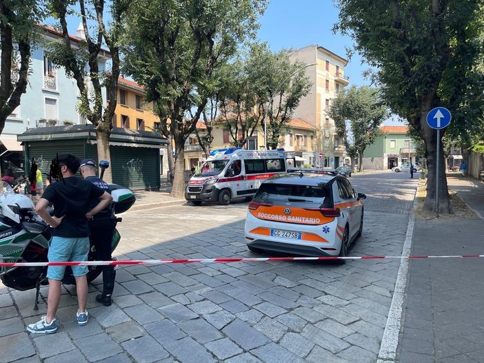 Vigevano: donna e bambino investiti da un furgone all'incrocio
