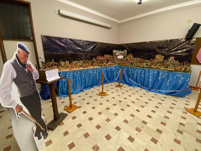 (FOTONOTIZIA) Mede: il presepe di Giovanni Bordone in mostra fino all'8 gennaio