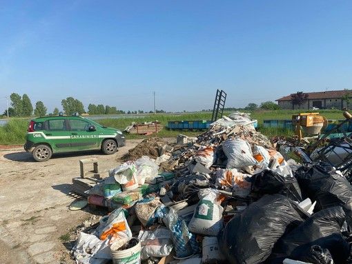 Discarica abusiva scoperta a Garbagna Novarese