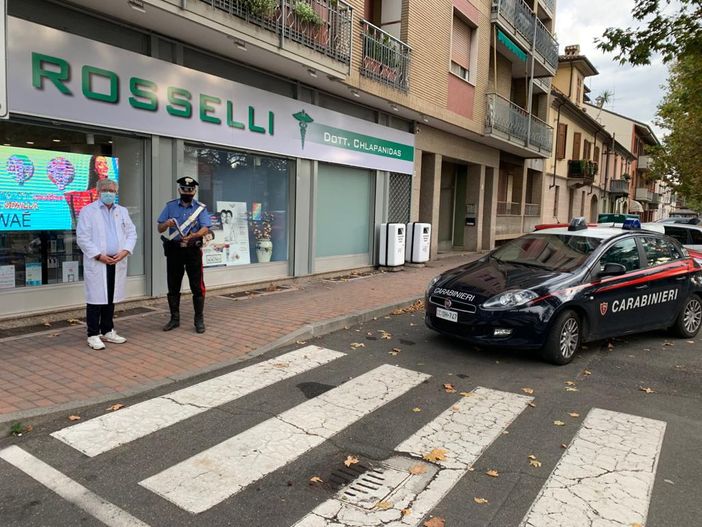Voghera: 18enne svaligia una farmacia, ma viene individuato dai Carabinieri e arrestato