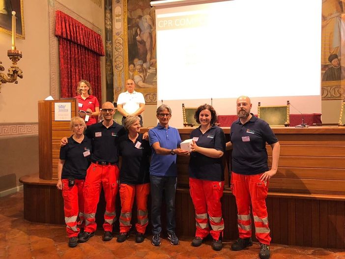 Gropello: risultato eccellente ottenuto dai volontari di Gropello Soccorso, medaglia d’argento al “Resuscitation Day” Gropello: risultato eccellente ottenuto dai volontari di Gropello Soccorso, medaglia d’argento al “Resuscitation Day”