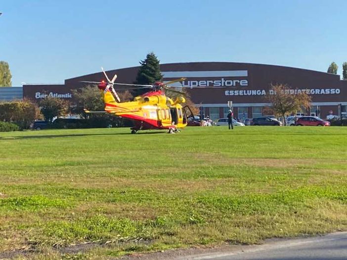 Abbiategrasso: grave incidente sulla ex statale 494, interviene anche l’elisoccorso