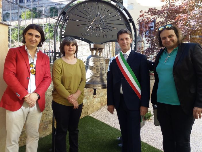 Montiglio Monferrato, inaugurata la ‘Campana dei Tre Comuni’ Montiglio Monferrato, inaugurata la ‘Campana dei Tre Comuni’