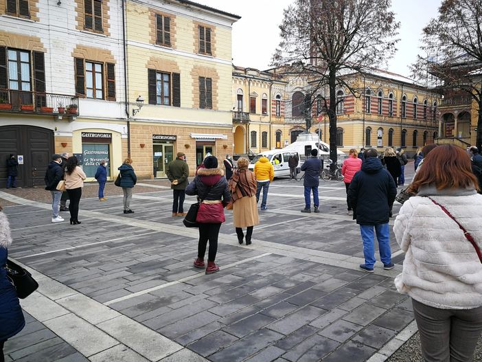 - FOTONOTIZIA - Mede: celebrata la festa del Volontariato in piazza della Repubblica