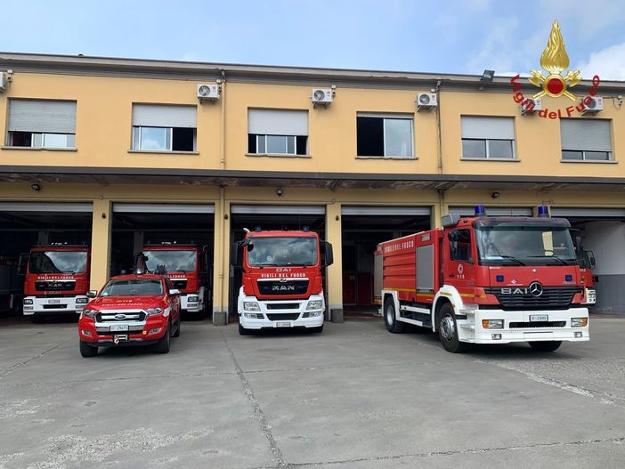 Pavia: il comando provinciale dei Vigili del Fuoco in prima linea nell'emergenza Covid-19