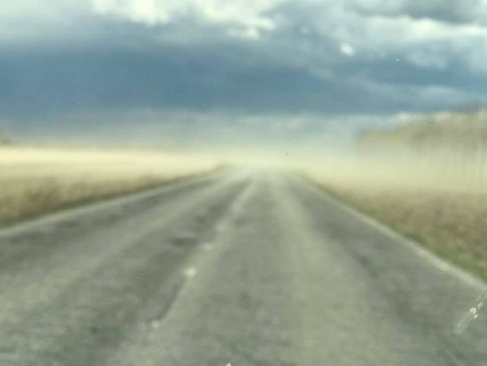 Nella foto la "Wind storm Lomellina"