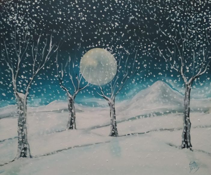 Occhi all’insù per la luminosissima Luna piena della Neve Occhi all’insù per la luminosissima Luna piena della Neve