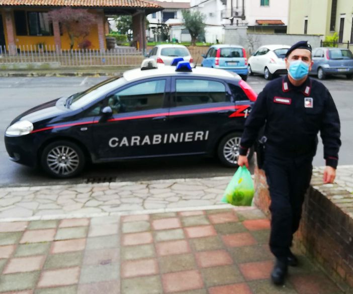 Pavese: i Carabinieri consegnano i medicinali a una persona bisognosa di assistenza Pavese: i Carabinieri consegnano i medicinali a una persona bisognosa di assistenza