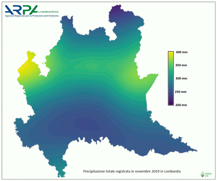 Meteo: a novembre 2019 piogge record, in Lombardia più di così solo nel 2014 Meteo: a novembre 2019 piogge record, in Lombardia più di così solo nel 2014