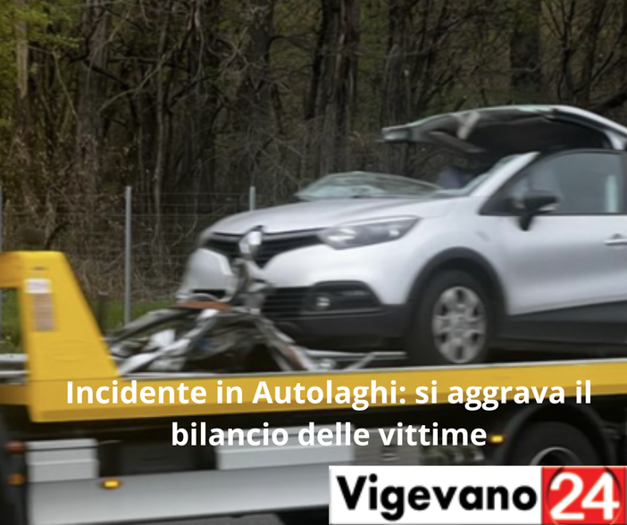 Incidente in Autolaghi: sale a due il bilancio delle vittime Incidente in Autolaghi: sale a due il bilancio delle vittime