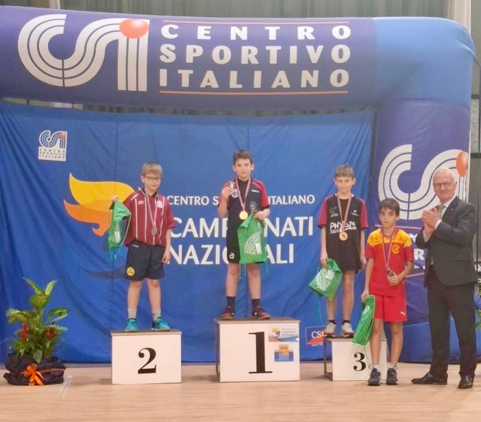 Tennistavolo: finali nazionali CSI, Nicolò Favini si laurea campione italiano “Giovanissimi” Tennistavolo: finali nazionali CSI, Nicolò Favini si laurea campione italiano “Giovanissimi”
