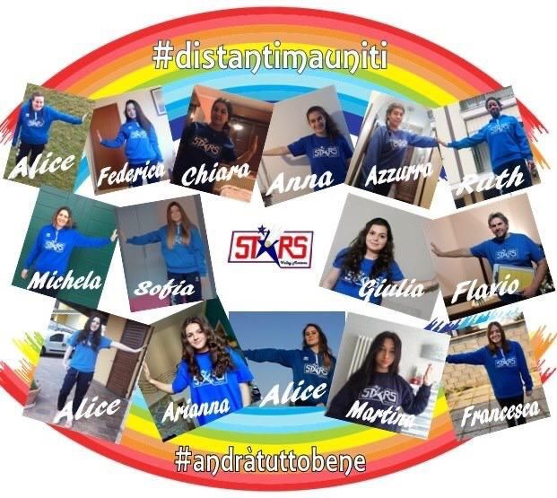 Pallavolo: la quarantena non spaventa la Stars Volley Mortara. Le ragazze #distantimaunite Pallavolo: la quarantena non spaventa la Stars Volley Mortara. Le ragazze #distantimaunite