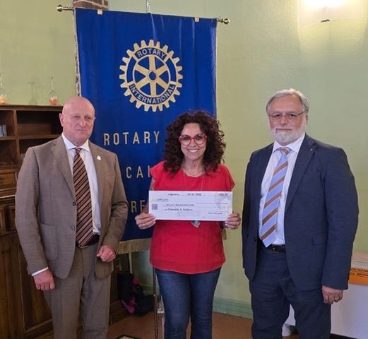 Vigevano, Rotary Club Cairoli sostiene l’associazione "La Chiocciola" con una donazione di 1.500 euro