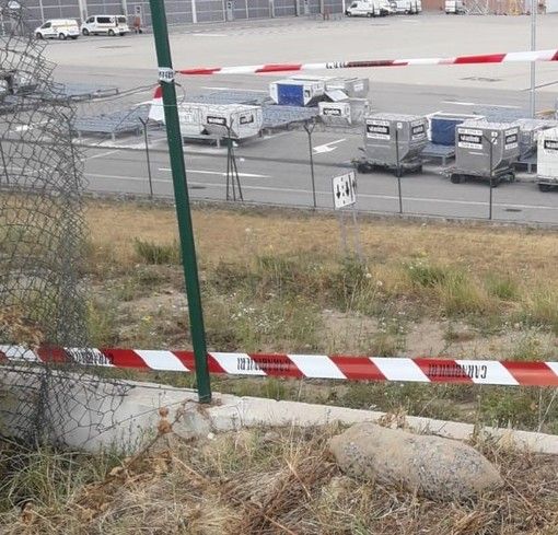 Bomba della Seconda Guerra Mondiale trovata a due passi da Malpensa Bomba della Seconda Guerra Mondiale trovata a due passi da Malpensa
