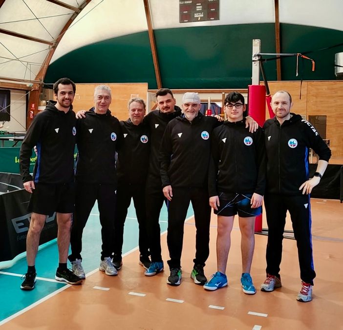 Tennistavolo, la “Solini Spedizioni” festeggia la salvezza nel campionato di serie B2