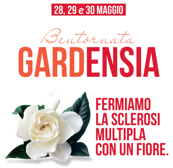 In occasione della Giornata Mondiale della Sclerosi Multipla Il 30 maggio bentornata Gardensia. Fermiamo la sclerosi multipla con un fiore