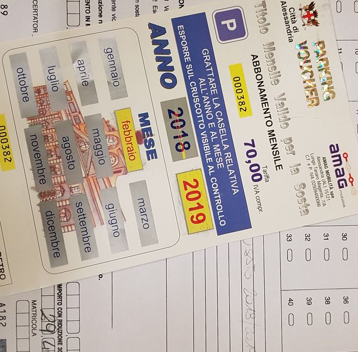 Alessandria: un graffio nel posto sbagliato che vale una sanzione