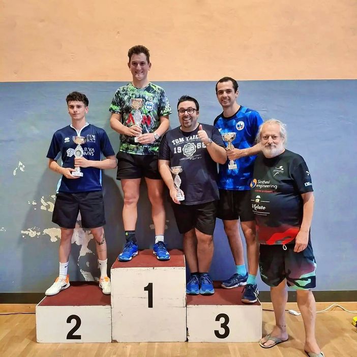 Tennistavolo, campionati regionali assoluti: terzo gradino del podio condiviso per Austria e Guerrini Tennistavolo, campionati regionali assoluti: terzo gradino del podio condiviso per Austria e Guerrini