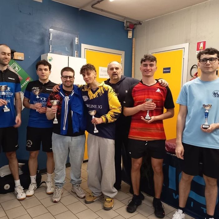 Tennistavolo: torneo over 2, Cantella termina ai piedi del podio Tennistavolo: torneo over 2, Cantella termina ai piedi del podio