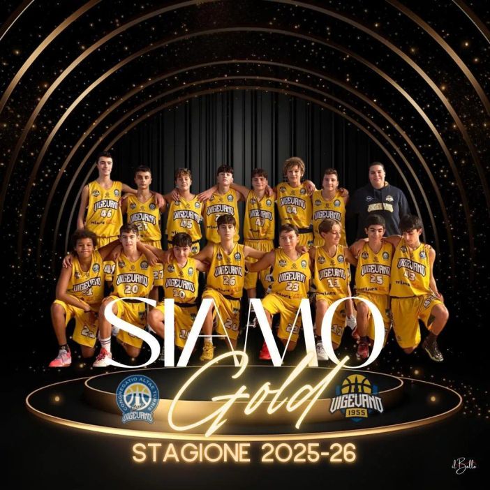 Basket, l'under 14 CAT Vigevano promossa al girone GOLD 2025/26!