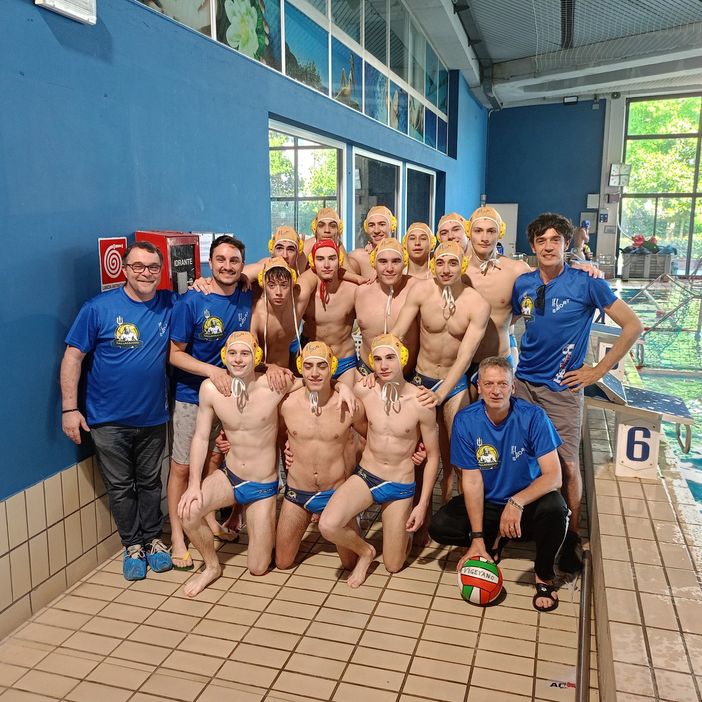 Nella foto la formazione under 19 dell'H2Sport Vigevano