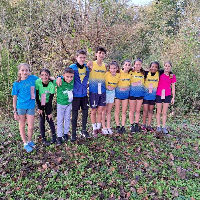 Atletica Vigevano, nelle corse campestri in evidenza i giovani atleti ducali