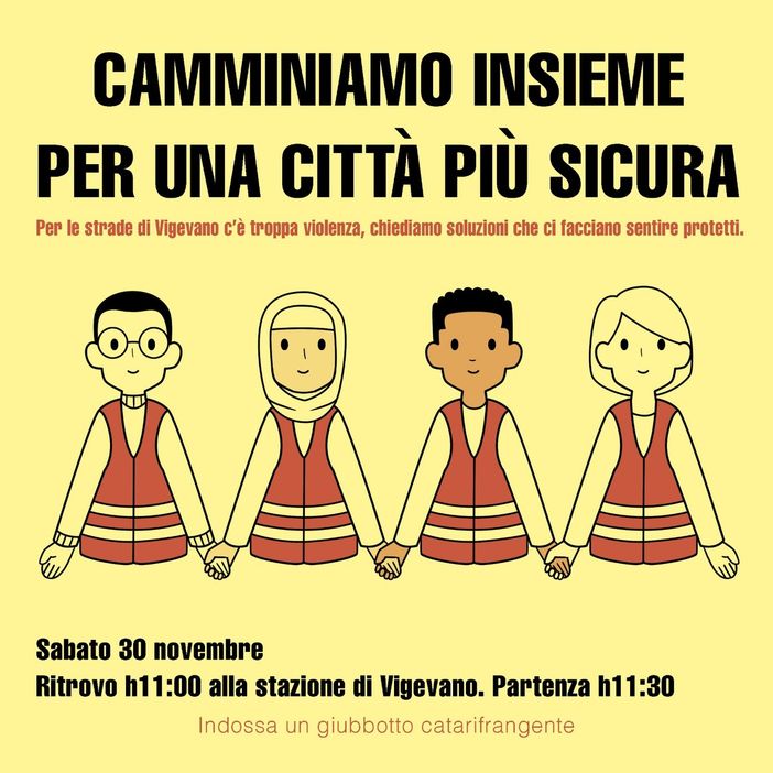 Vigevano, sabato 30 novembre un corteo per chiedere più sicurezza in città Vigevano, sabato 30 novembre un corteo per chiedere più sicurezza in città