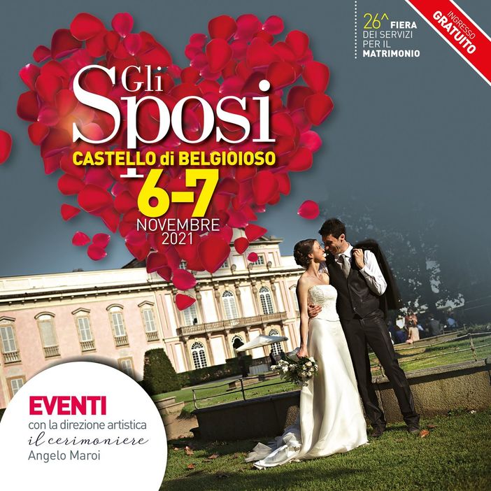Belgioioso: al castello arriva la fiera dedicata al wedding "Gli Sposi" Belgioioso: al castello arriva la fiera dedicata al wedding "Gli Sposi"