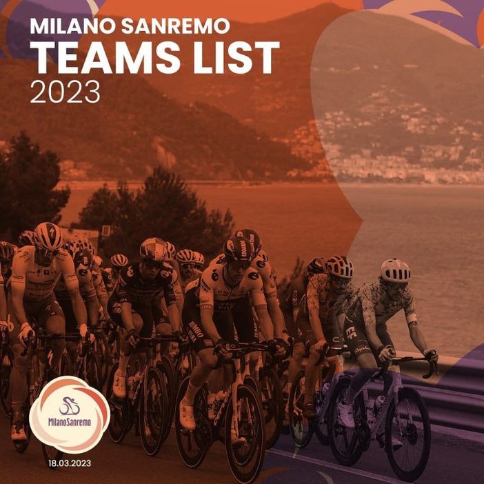 Milano-Sanremo 2023: presentazione squadre il 17 marzo ad Abbiategrasso