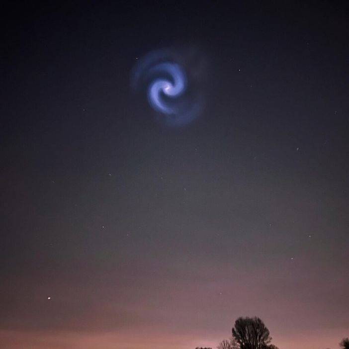 ESCLUSIVO - Il Falcon 9 di Space X ed Elon Musk nei cieli del Ticino (e visto in Fagiana), dal telescopio di Matteo Tagliabue