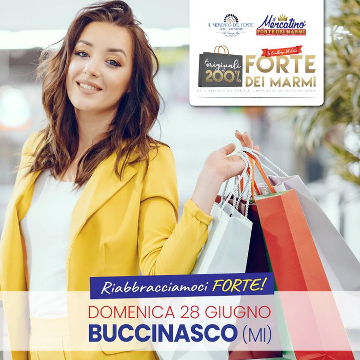 Torna in Lombardia il mercatino da Forte Dei Marmi Torna in Lombardia il mercatino da Forte Dei Marmi