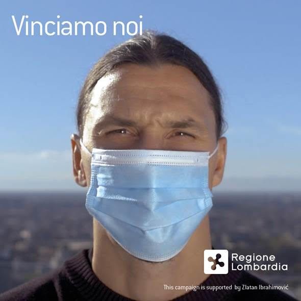 Anche Ibra scende in campo contro il Covid: “Tu non sei Zlatan, non sfidare il virus”